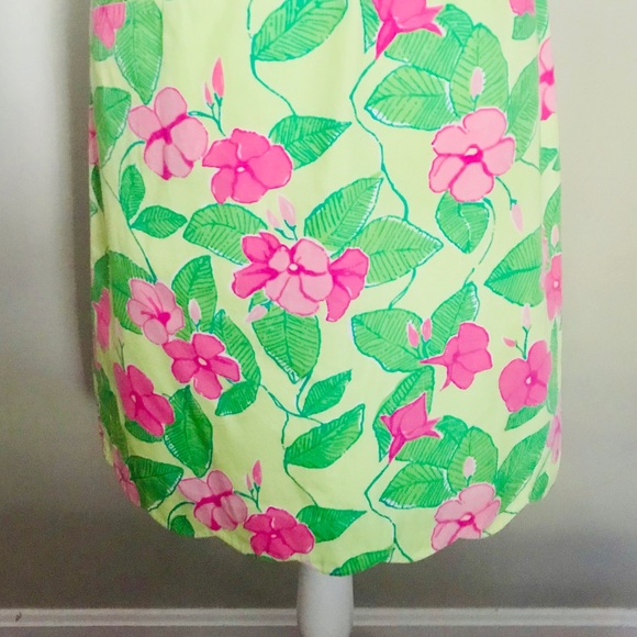 Lilly Pulitzer Mandevilla scalloped hem skirt 4 - Picture 2 of 6